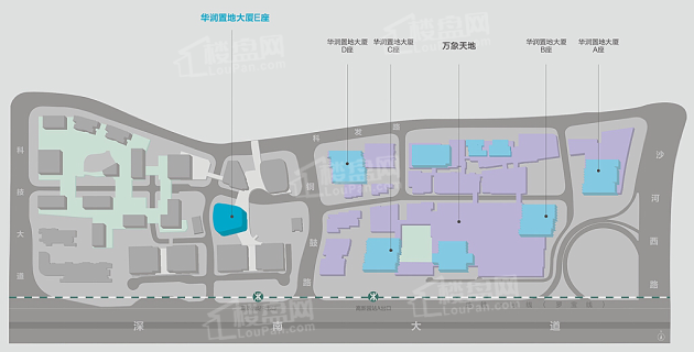 华润置地总部大厦位置图