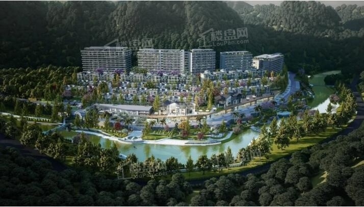 旅游地产中域·百花谷高清图