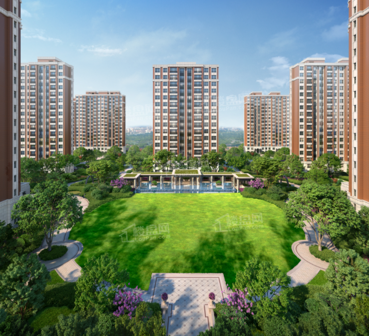 宝华西郊紫薇花园效果图