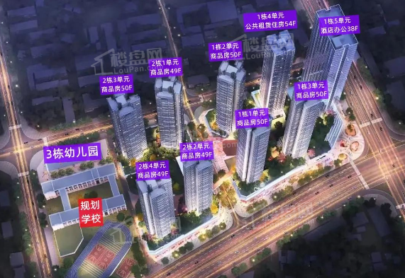 创城云璞花园效果图