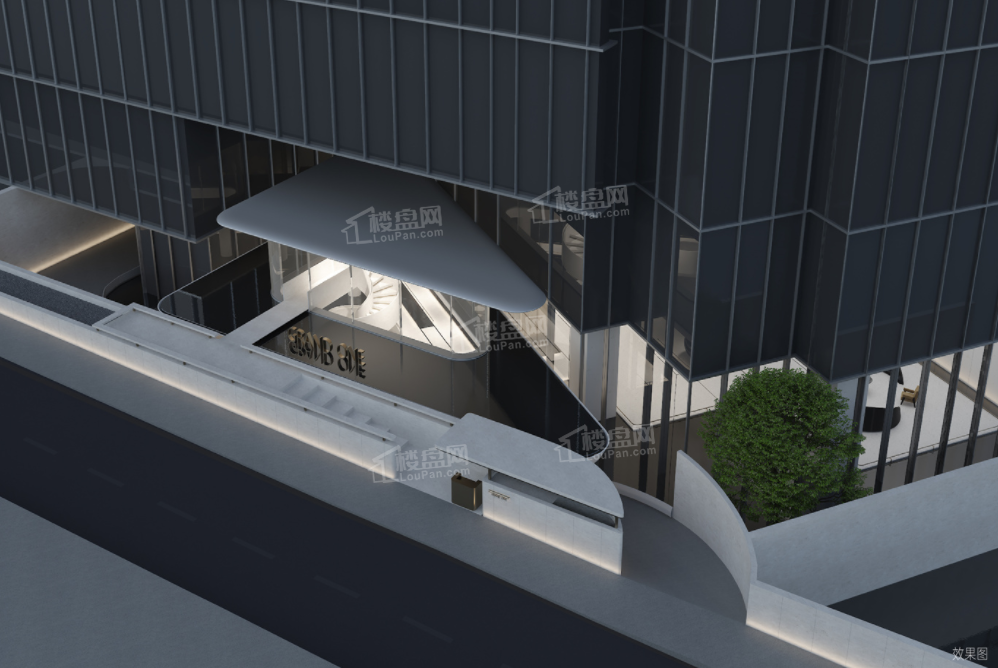 观音桥1号效果图