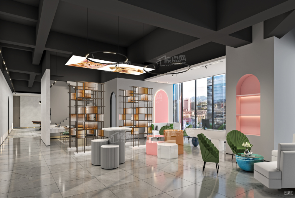 观音桥1号效果图