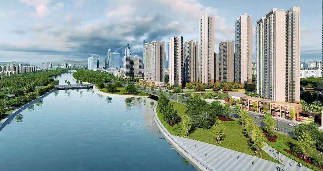 中绿蔚蓝湾效果图