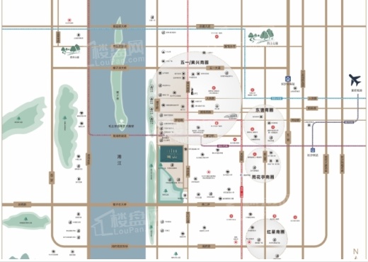 长沙建发·有山位置图