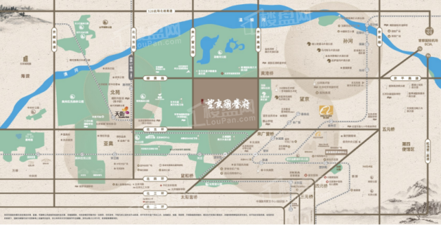 北京城建望京国誉府位置图