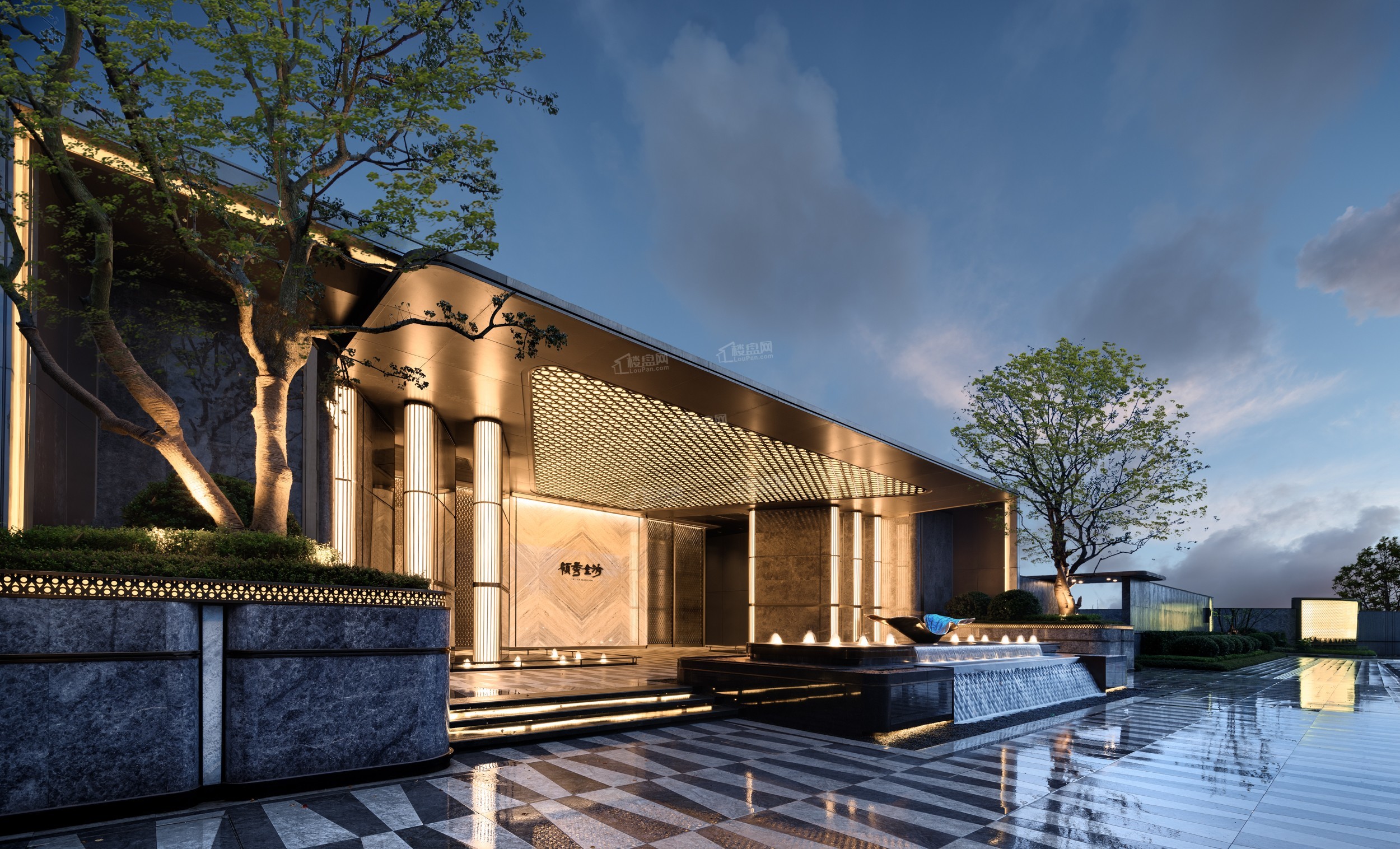 中绿园领秀金沙实景图