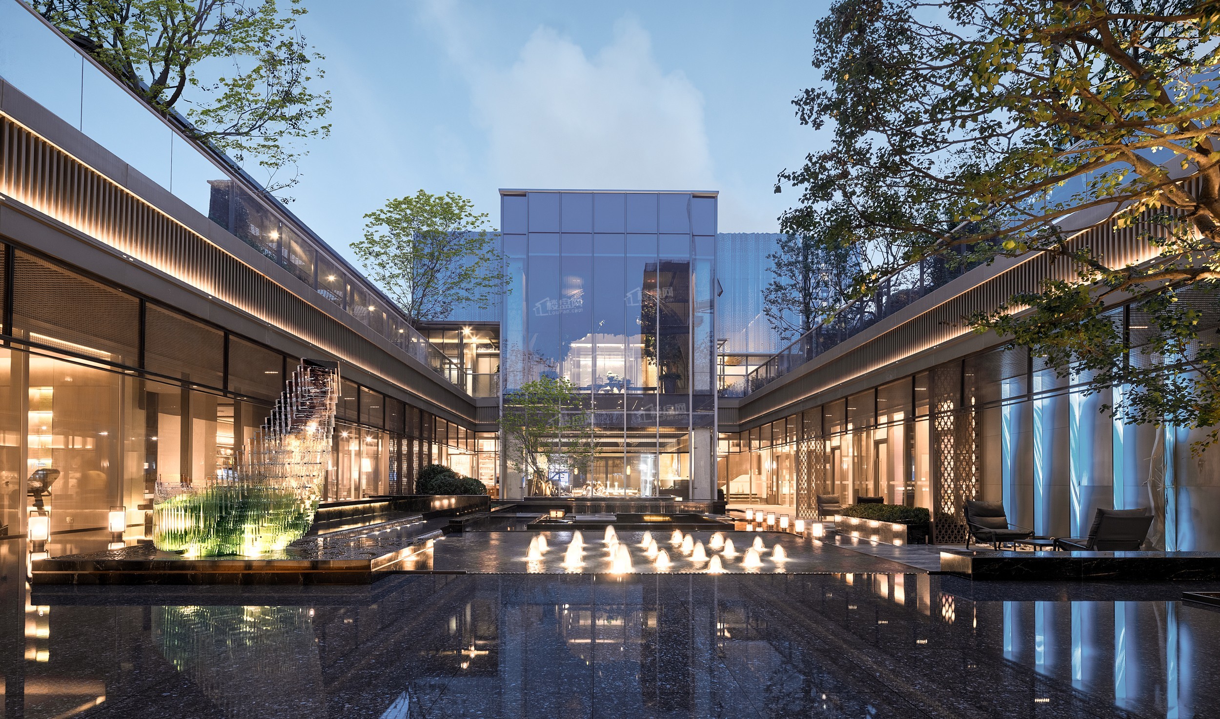 中绿园领秀金沙实景图