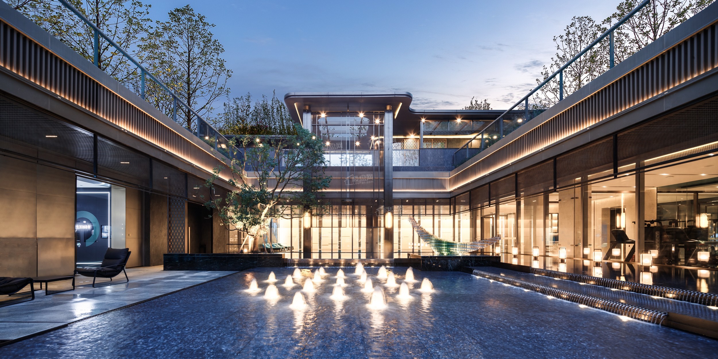 中绿园领秀金沙实景图