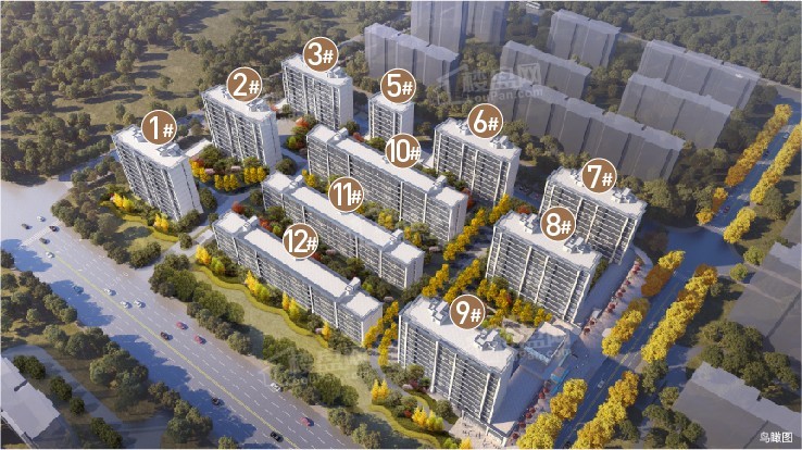 绿城江城阅效果图