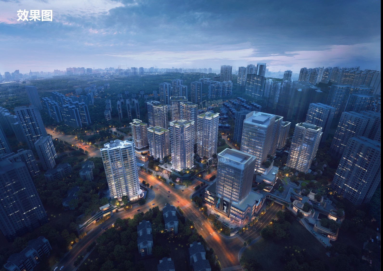 香港置地启元效果图