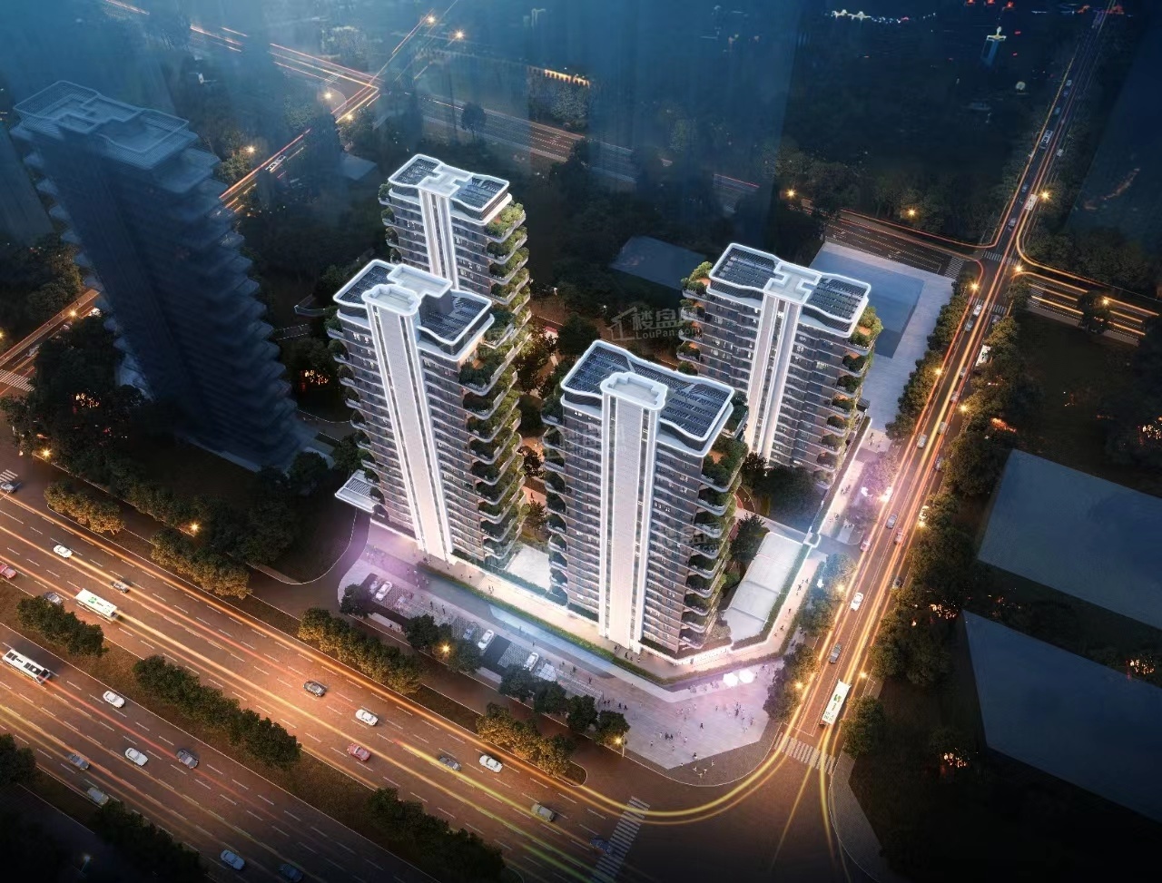 太原东山森林庭院高清图