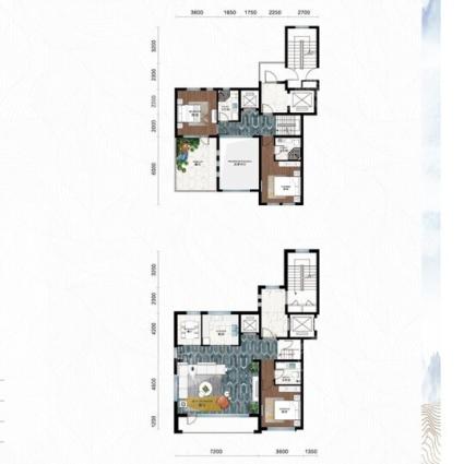 住建水泊东岸197㎡户型