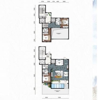 住建水泊东岸199㎡户型