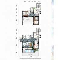 住建水泊东岸210㎡户型