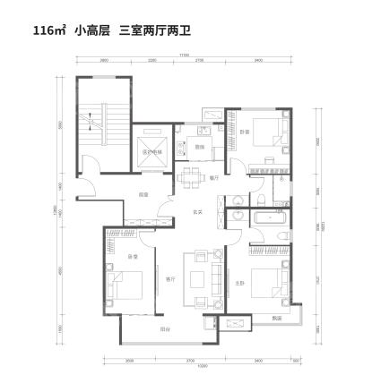 116户型