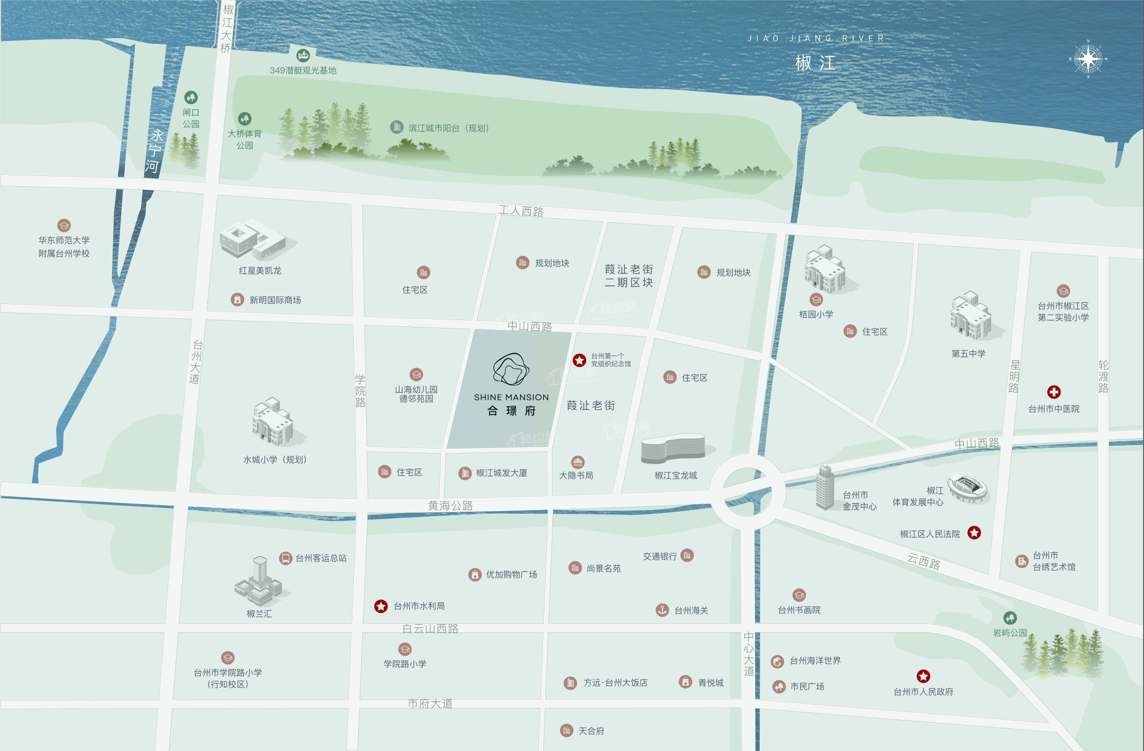 台州方远.合璟府效果图_实景图_样板间-台州楼盘网