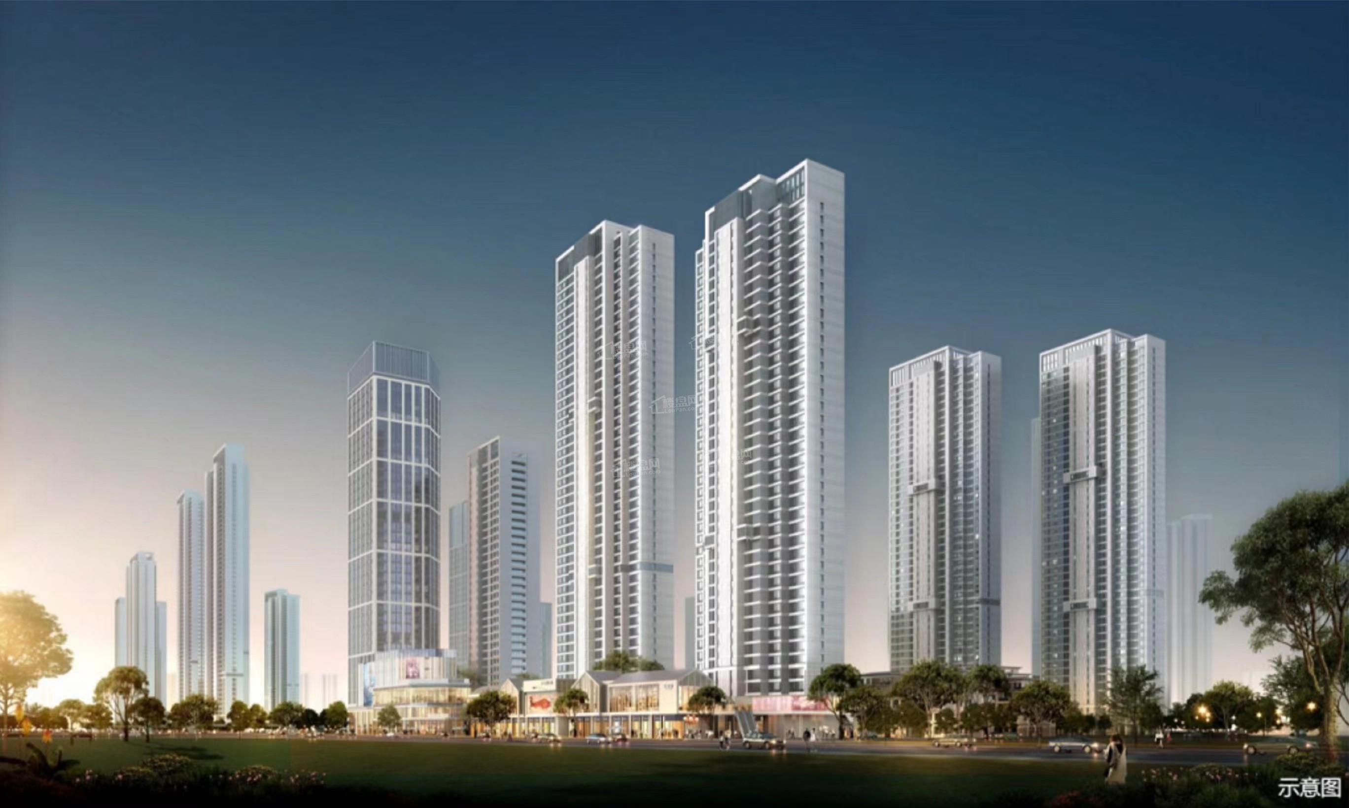 畅销楼盘电建地产远洋东方境世界观2期售楼处在哪里?购物方便吗?