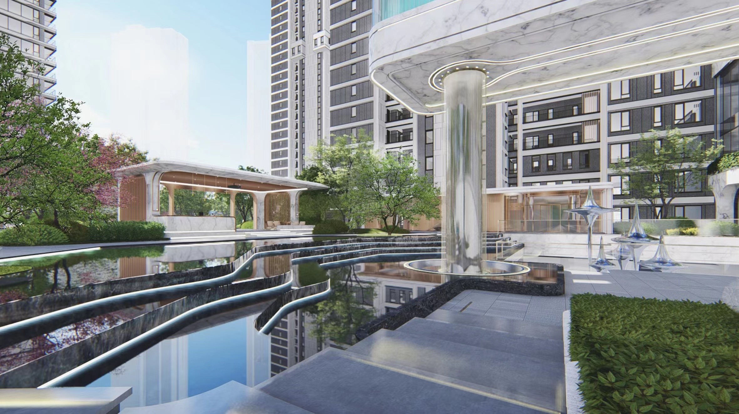 武汉电建地产·泷悦长安效果图_实景图_样板间-武汉楼盘网