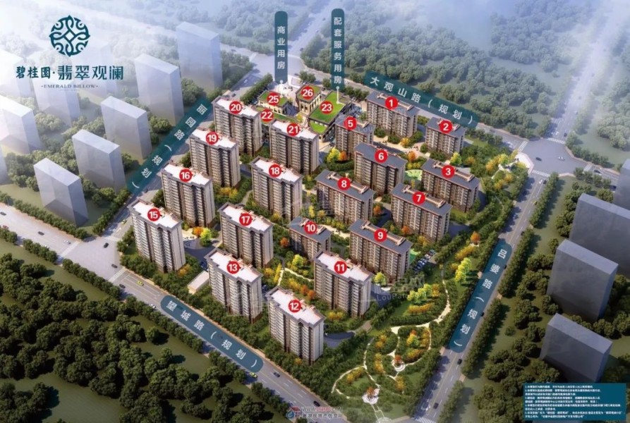 碧桂园翡翠观澜房源持续在售中-合肥楼盘网