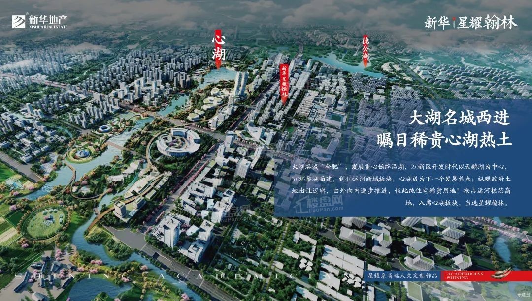 蜀山运河新城新华星耀翰林楼盘位置在哪?-合肥楼盘网