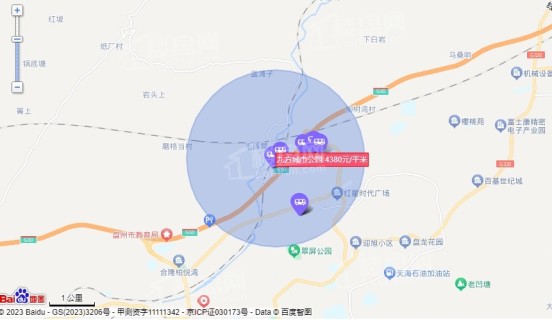 九方城市公园位置图