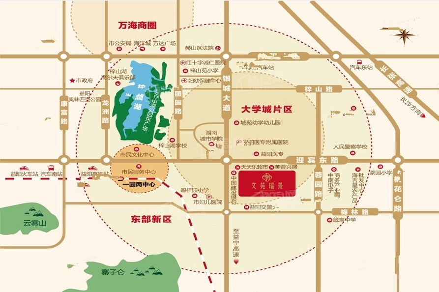 文苑凌云位置图