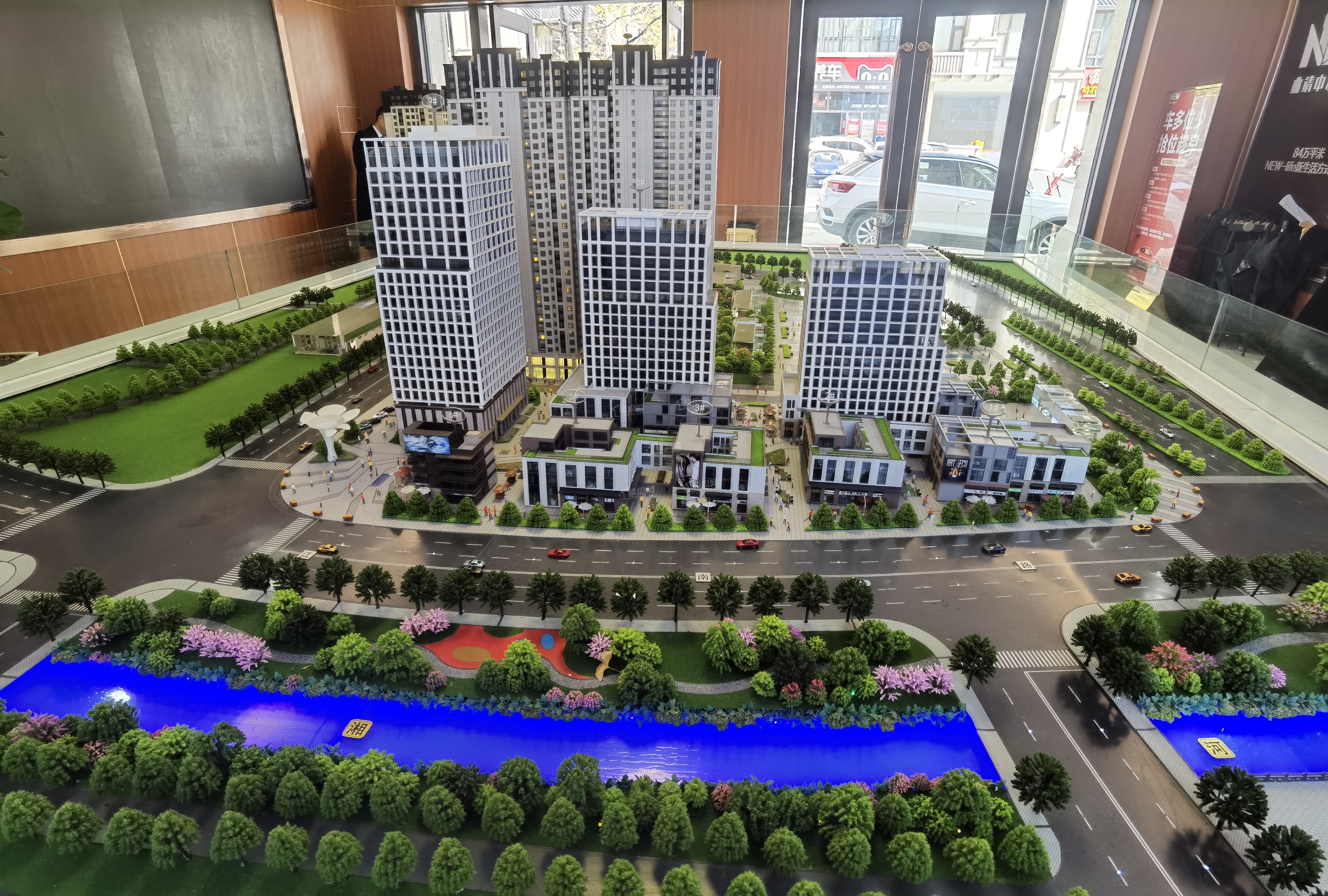 金博玫瑰中心实景图