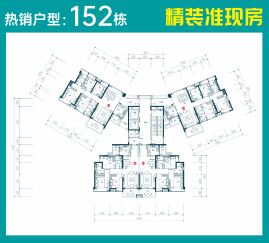 108平方三房户型