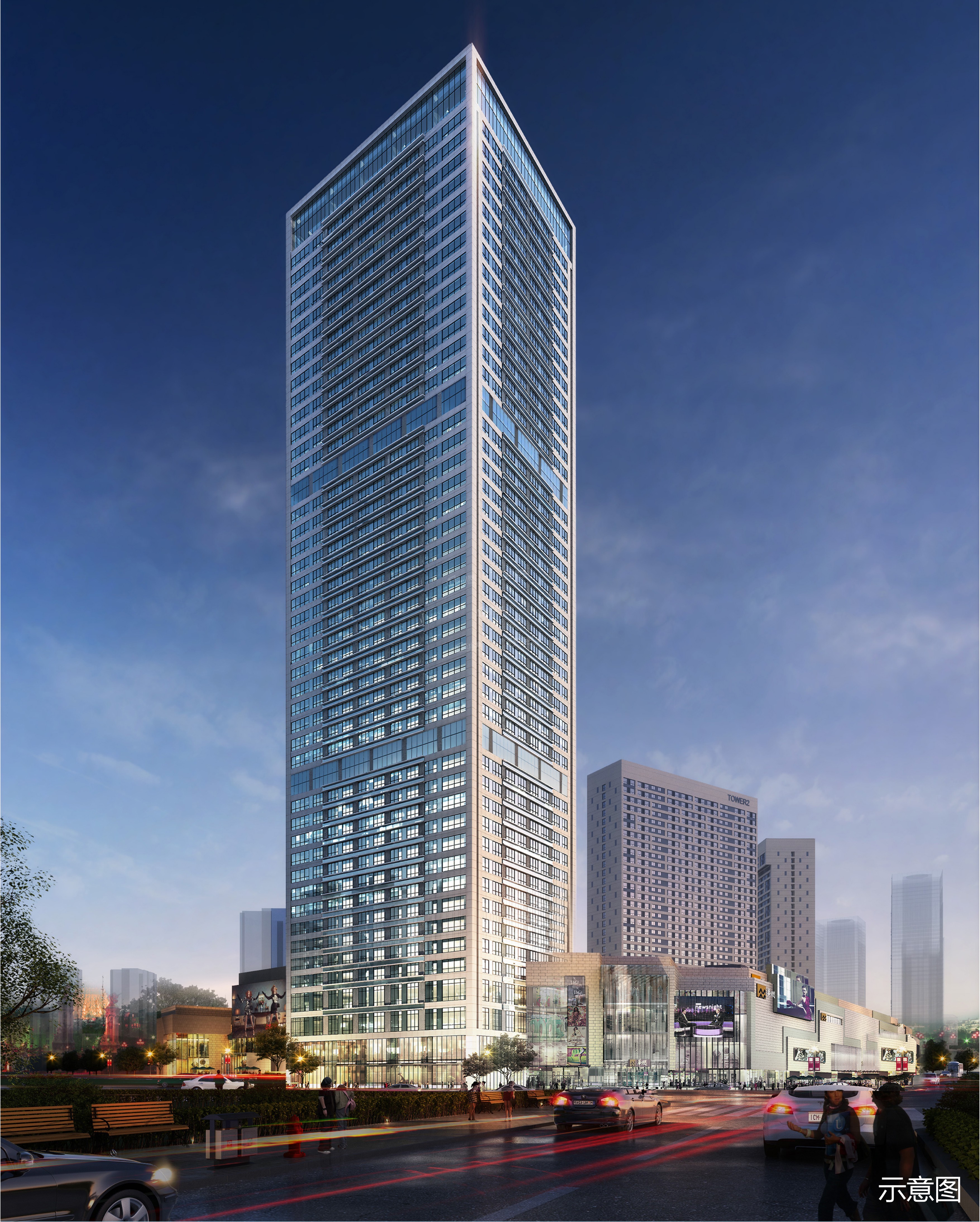 润沣大厦效果图