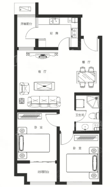 B2户型