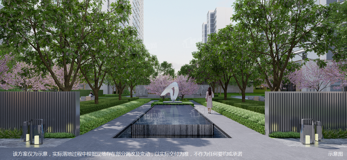 未央城建绿城•桂语未央效果图