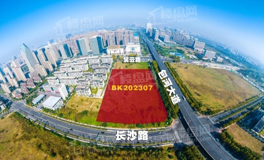 越秀BK202307号地块位置图