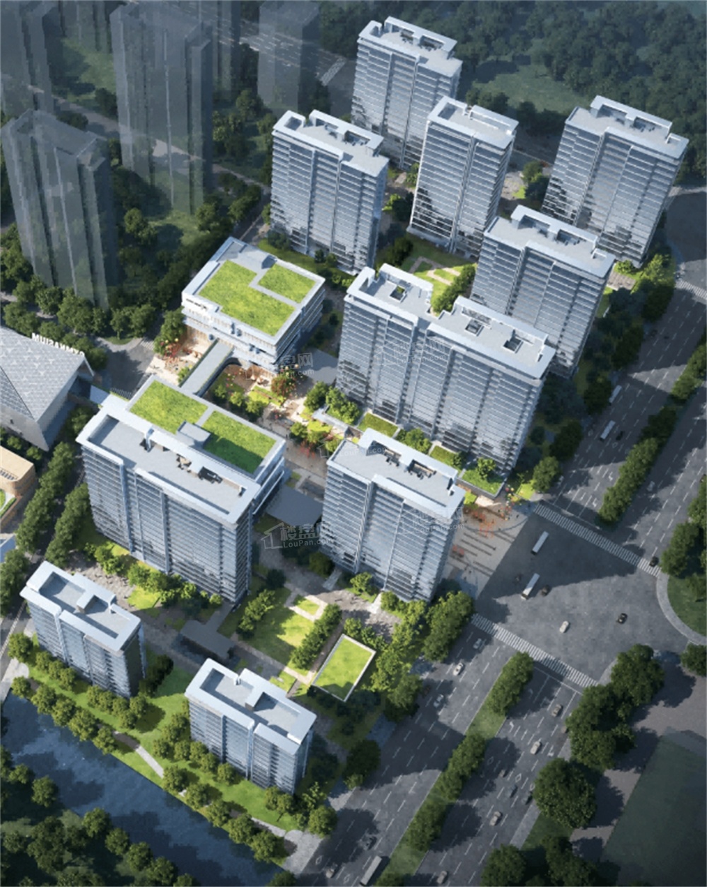 上海中环桃源里高清图