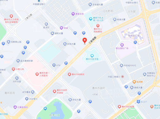 LCC·利臻中心位置图
