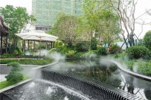 江樾湾花园实景图