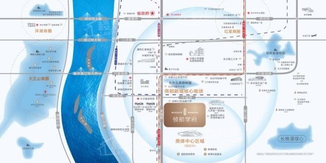 领航学府位置图