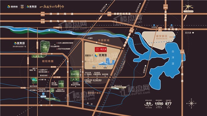 深圳园燕华城位置图
