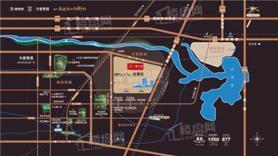 深圳园燕华城位置图
