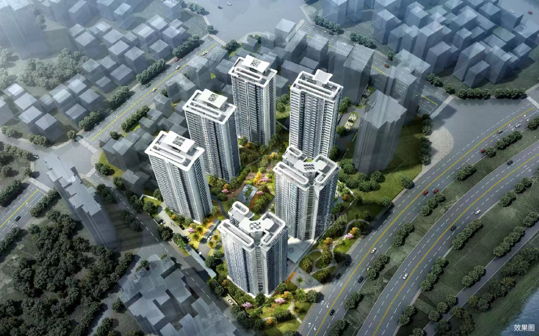 中国铁建江语天著效果图