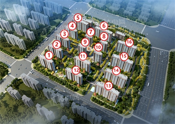 郑州水投常绿壹号院高清图