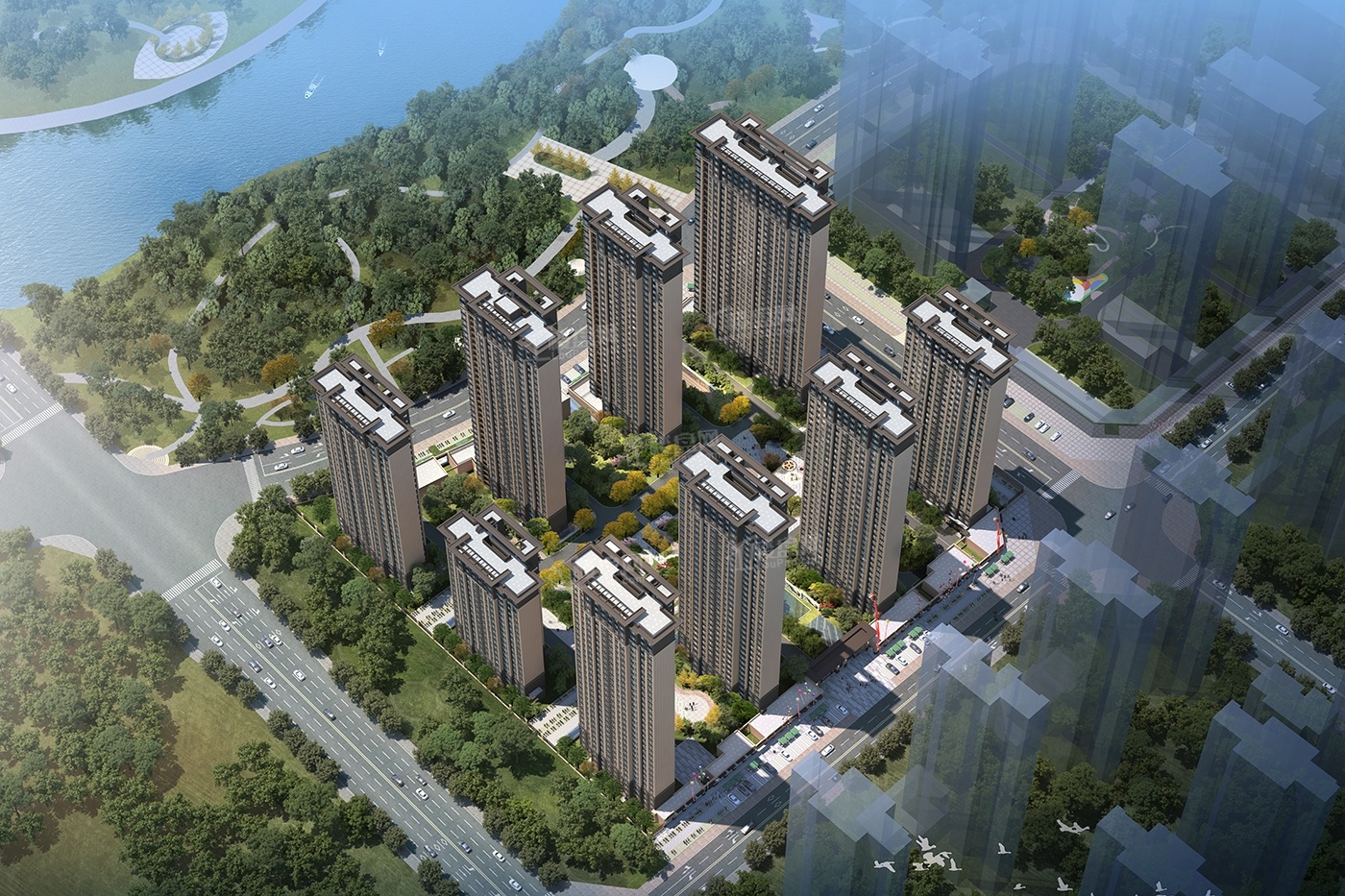 郑州亚星学府印象高清图