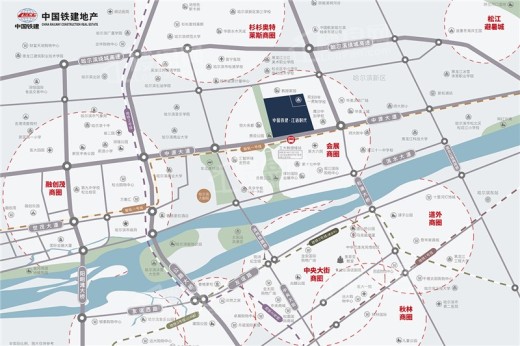 中国铁建·江语时代位置图