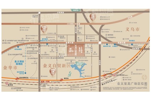 金义宝龙广场位置图