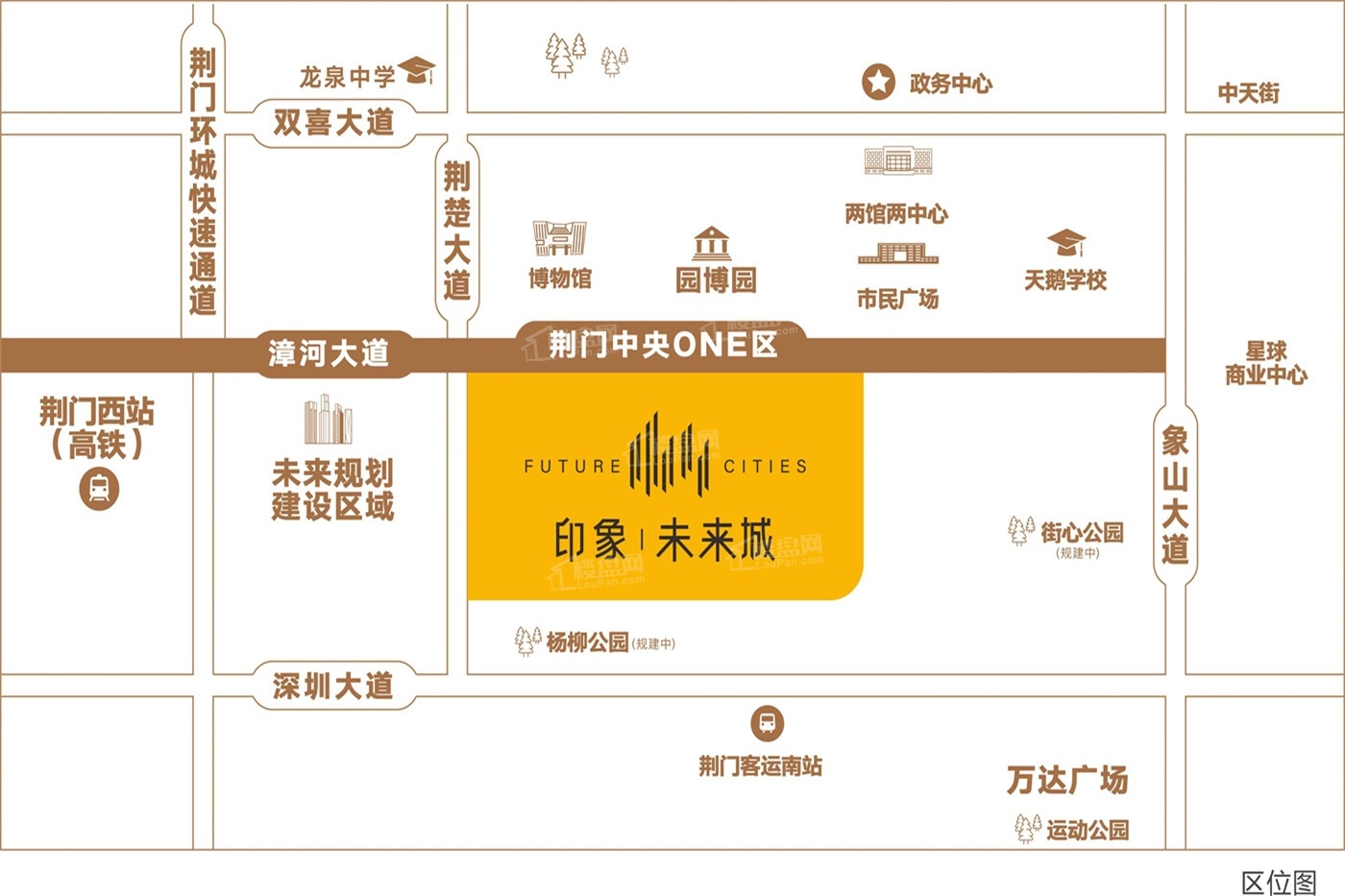 印象未来城位置图