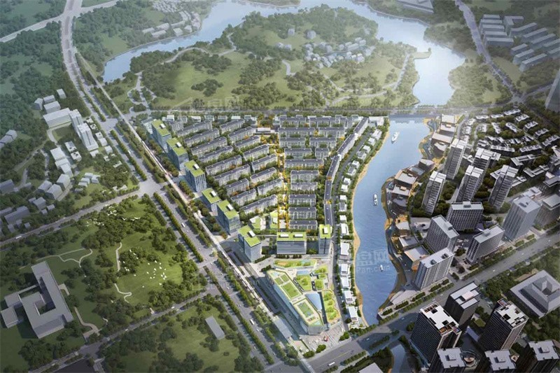 璧山CBD秀湖壹号效果图