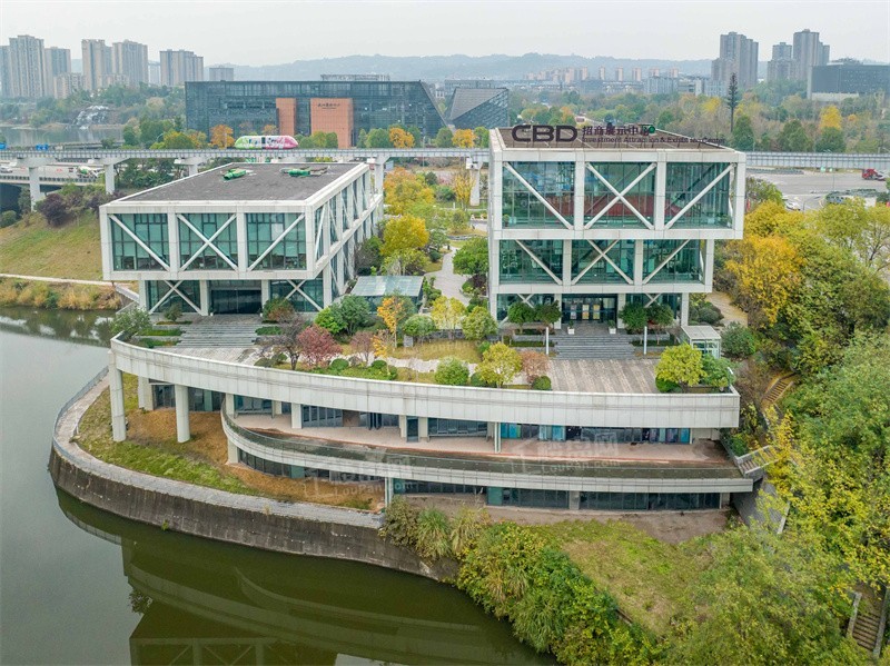 璧山CBD秀湖壹号实景图