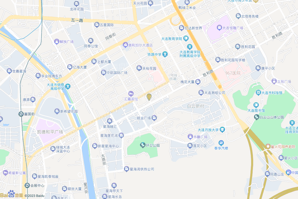 大连梧桐院落位置图