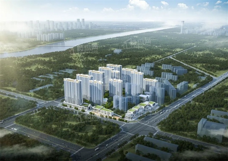 太原建投诗意汾河高清图