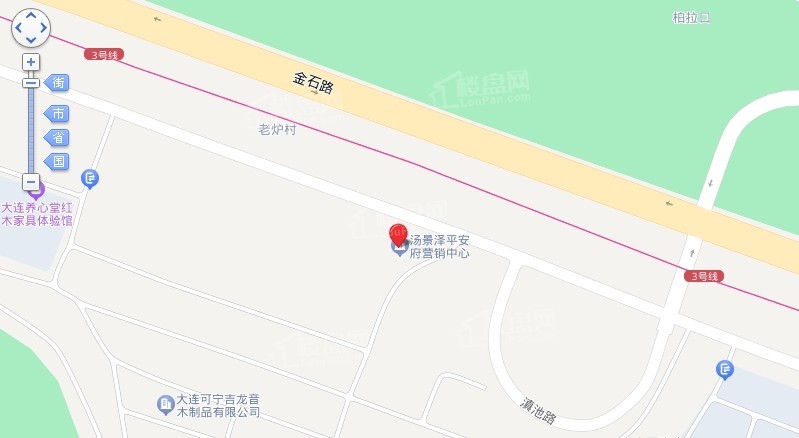 汤景泽平安府位置图