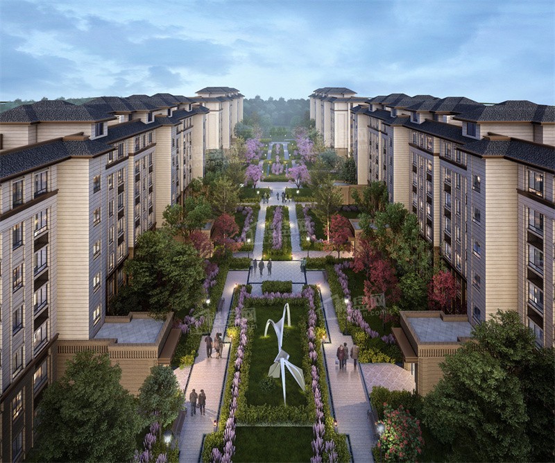 4月精选好房中昂黔州府位置如何?楼间距窄吗?-重庆楼盘网